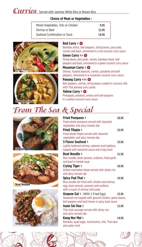 Menu – Laos Thai Kitchen